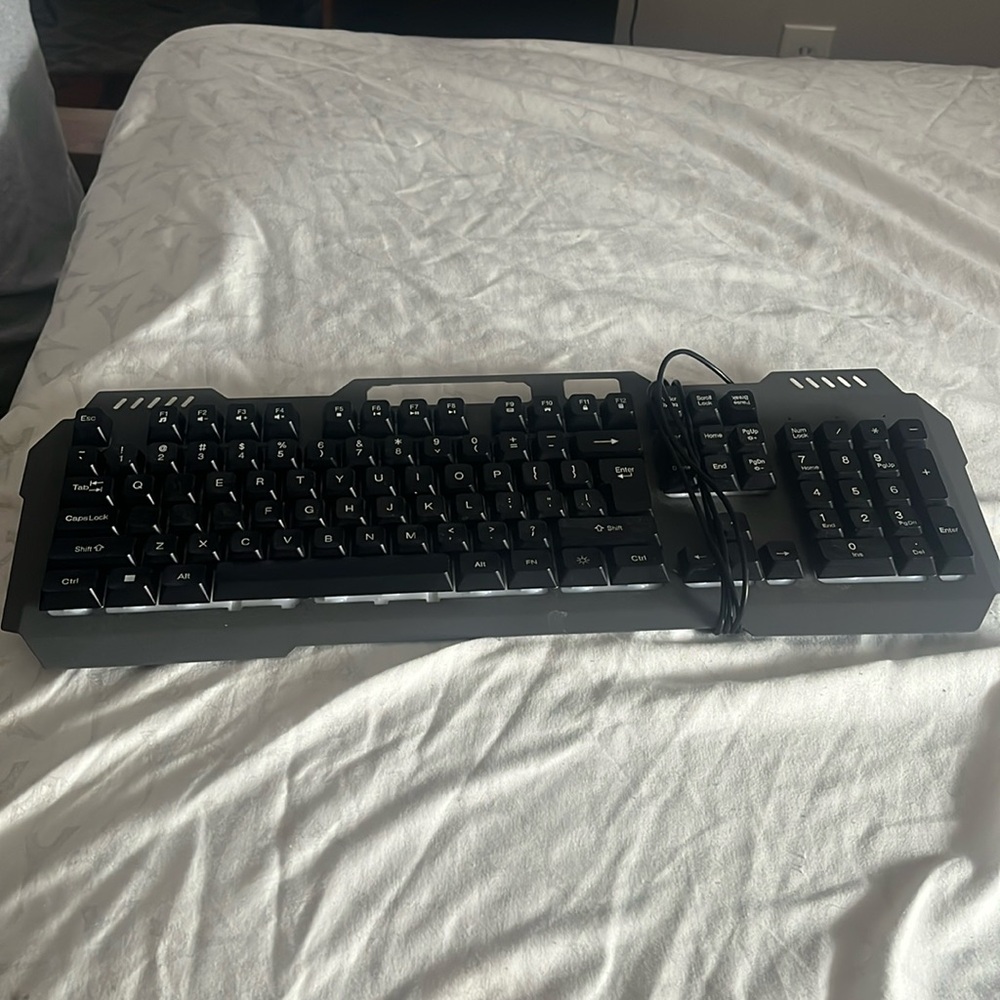 Titan metal gaming keyboard